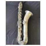 Vintage saxophone