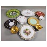 Group of porcelain pieces limoges, Rosenthal