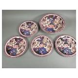 Group of vintage Vernon Kilns Lei Lani pattern