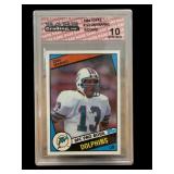 1984 Topps Dan Marino rookie graded 10