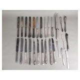 Vintage silver plate flatware