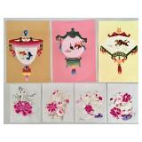7 vintage Chinese papercuts