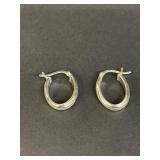 Sterling silver earrings