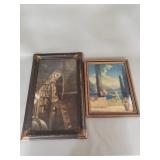 Pair of vintage prints