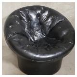 Venture Line leather and plastic space age pod