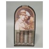 Mag-Nif Inc. "Bogey bank" coin sorter with coins