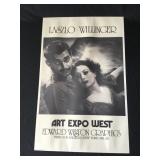 Laszlo Willinger 1980 Art Expo West poster