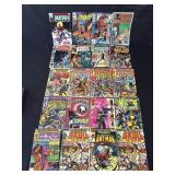 Lot of 20 vintage comic books