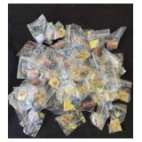 Lot of 50 figure skating pins