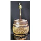 John Cliff & Co. stoneware table lamp