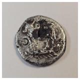 Ancient silver coin, probably Greek Siglos