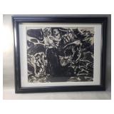 John Edward Costigan, ink on paper