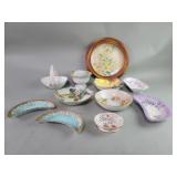 Group of vintage and Antiques hand painted