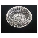 American brilliant period cut glass ashtray