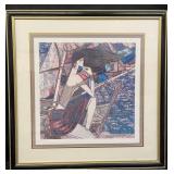 Framed "Distant Dreams" print by Ting Shao Kuang