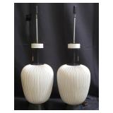Pair of Gerald Thurston for Lightolier table lamps