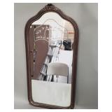 Vintage etched mirror