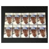 10 Ernie Banks "Mr. Cub" funeral programs