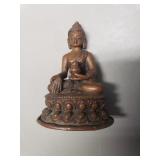 Vintage Tibetan bronze Buddha figure