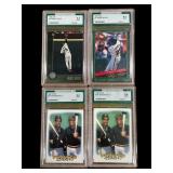Lot Barry Bonds graded cards.