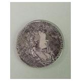 1750 Russian silver coin