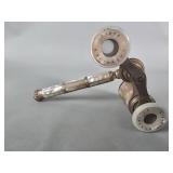 Antique mother - of - Pearl opera glasses with