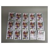 15 Panini NBA 2018 / 2019 sticker collection packs