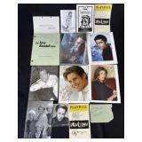 Lot of celebrity autographs