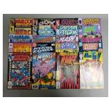 20 vintage DC and Marvel comics