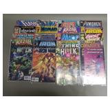 20 vintage DC and Marvel Comics