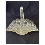 Vintage E. Smith glass basket