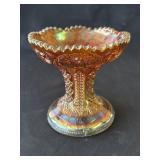 Vintage carnival glass vase