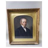 Vintage portrait signed J. Magill Belfast oil on