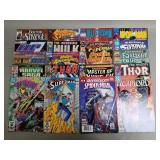 20 vintage DC and Marvel comics