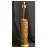 Marbro wallpaper roller table lamp
