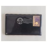 Harry Richman vintage brass cigarette case