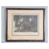 Antique lithograph "Traï¿½merei"