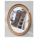 Vintage French gilt frame mirror