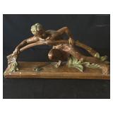 Vintage 1966 Pacific Art plaster sculpture