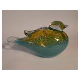 Vintage Murano style art glass bird