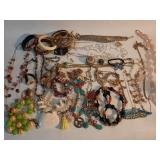 Costume jewelry collection some vintage pieces