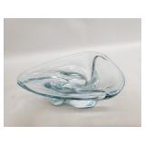 Mid-century Modern free form art glass