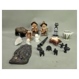 Group of pottery, ceramic figurines, Wedgwood
