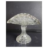 Vintage pressed glass banana stand