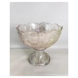 Early American patternglass "Sunburst" with