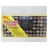 1990 Topps Baseball Coins Complete Set of 60 New
