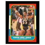 1986 Fleer Kareem Abdul-Jabbar card