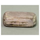 Silver 800 pill box
