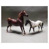 Vintage pair of Breyer horses