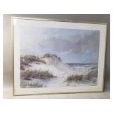 Framed print of "Dunes and Surf" by Dana Gibson